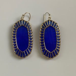 Kendra Scott Cobalt Blue Earrings